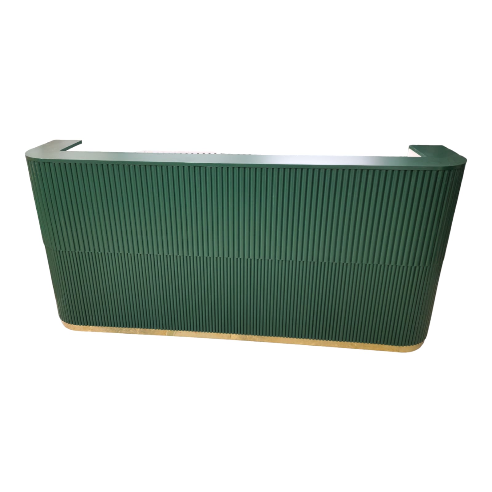 2x Silk Reeded Desk