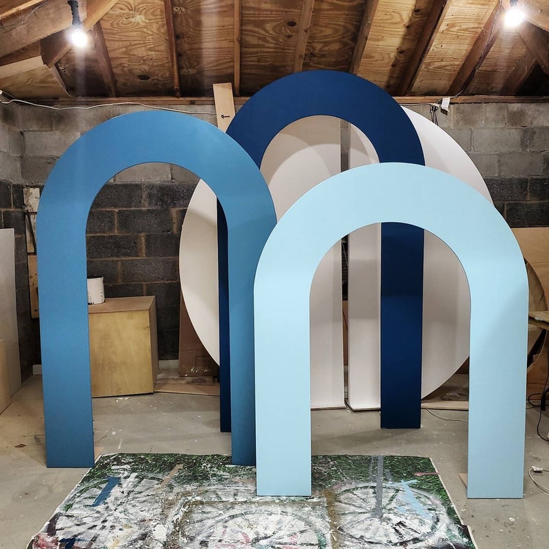3 Piece Hollow Arch wall