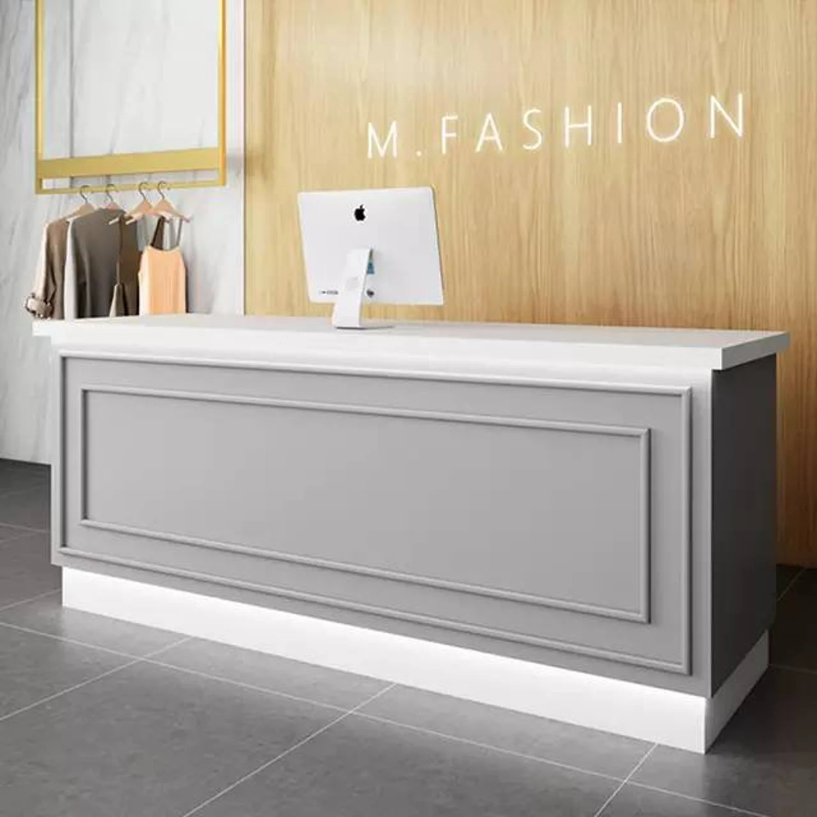 Classic Office Reception Desk